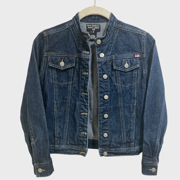 Polo Ralph Lauren Denim Jacket - Blue Size Medium - Picture 3 of 9